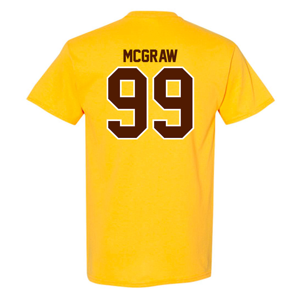 Western Michigan - NCAA Football : Rodney McGraw - Classic Shersey T-Shirt-1