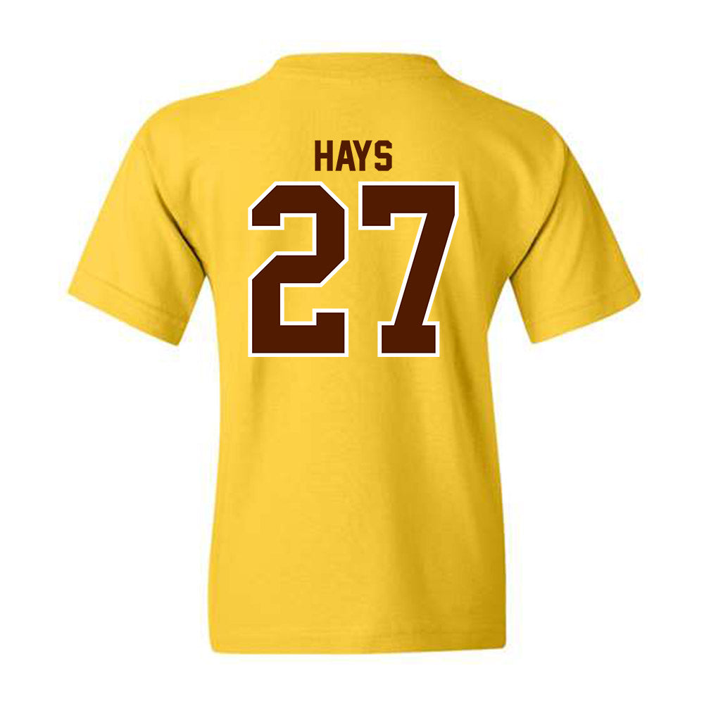 Western Michigan - NCAA Football : JR Hays - Classic Shersey Youth T-Shirt