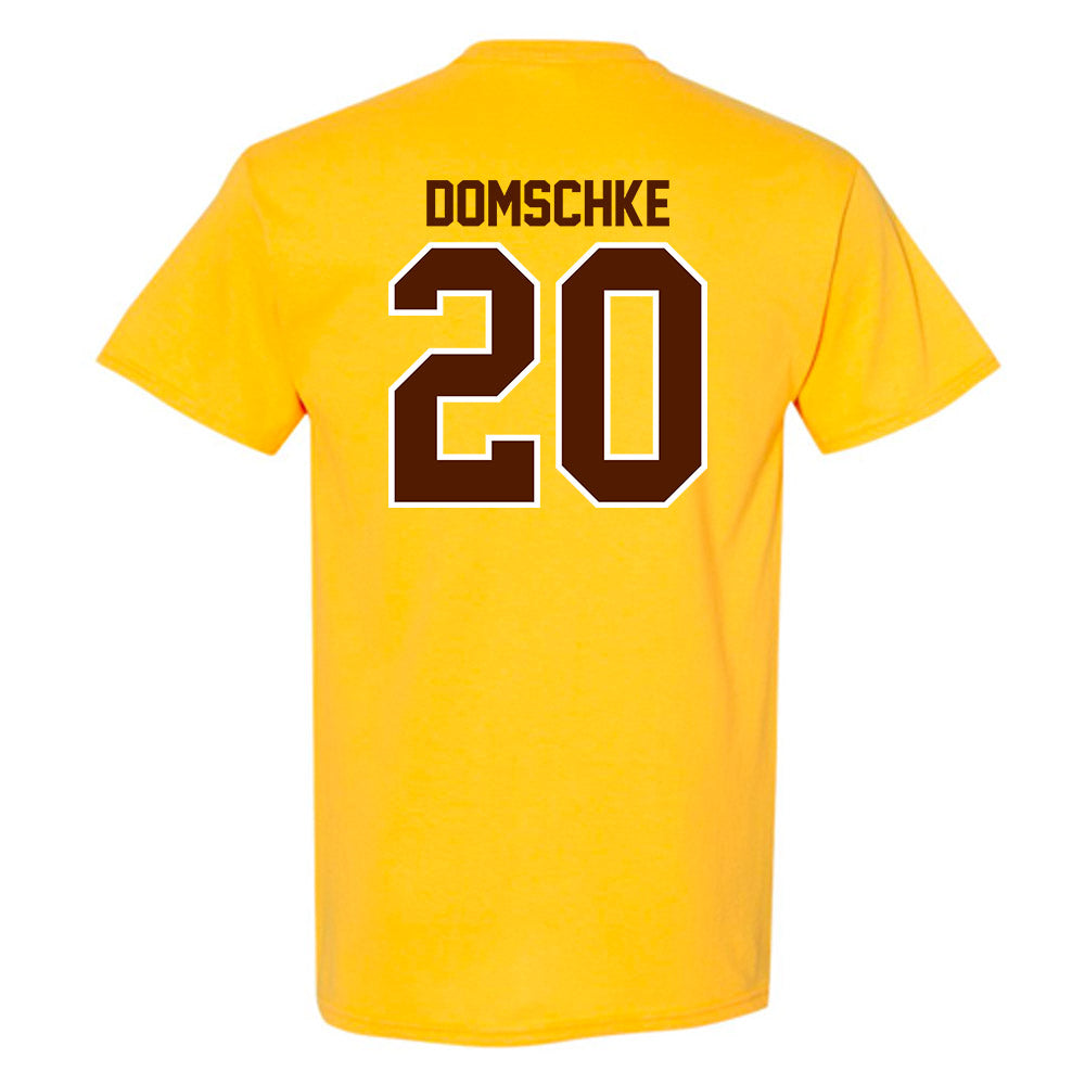 Western Michigan - NCAA Football : Palmer Domschke - Classic Shersey T-Shirt-1