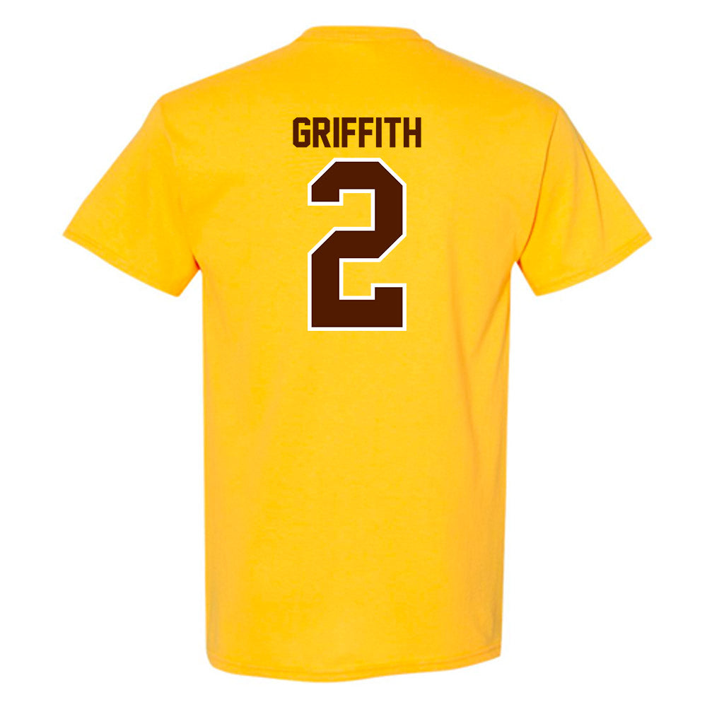 Western Michigan - NCAA Men's Basketball : Jalen Griffith - Classic Shersey T-Shirt-1