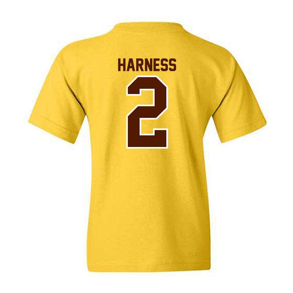 Western Michigan - NCAA Women's Basketball : Alli Harness - Classic Shersey Youth T-Shirt-1