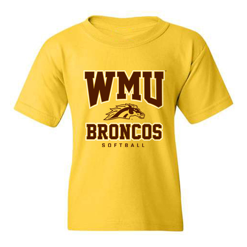 Western Michigan - NCAA Softball : Caitlin Tighe - Classic Shersey Youth T-Shirt