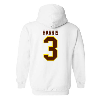 Western Michigan - NCAA Baseball : Julian Harris - Classic Shersey Hooded Sweatshirt-1