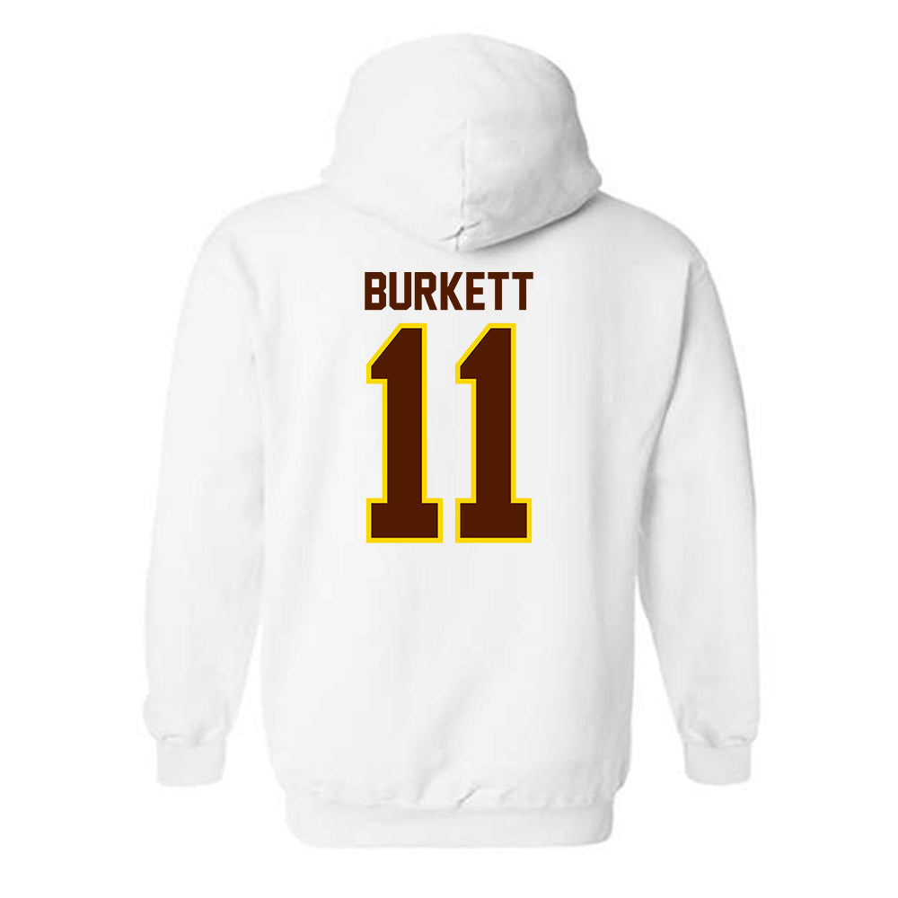 Western Michigan - NCAA Men's Soccer : Connor Burkett - Classic Shersey Hooded Sweatshirt-1