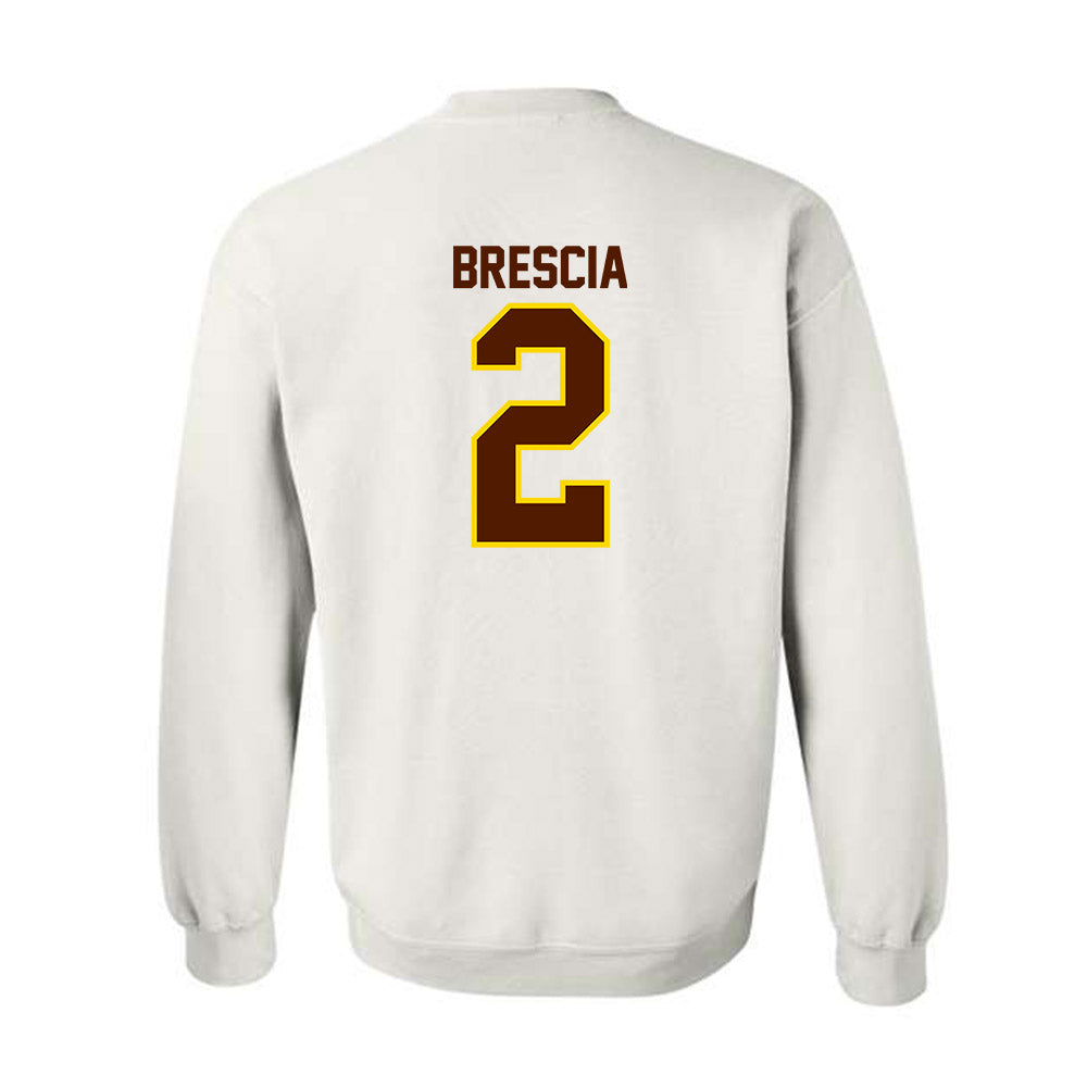 Western Michigan - NCAA Football : Michael Brescia - Classic Shersey Crewneck Sweatshirt-1