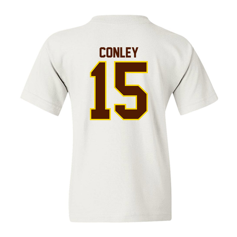 Western Michigan - NCAA Football : Cade Conley - Classic Shersey Youth T-Shirt-1
