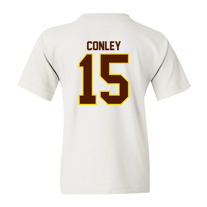 Western Michigan - NCAA Football : Cade Conley - Classic Shersey Youth T-Shirt-1