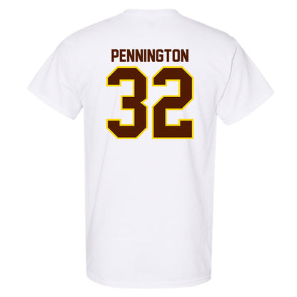 Western Michigan - NCAA Football : Derek Pennington - Classic Shersey T-Shirt-1