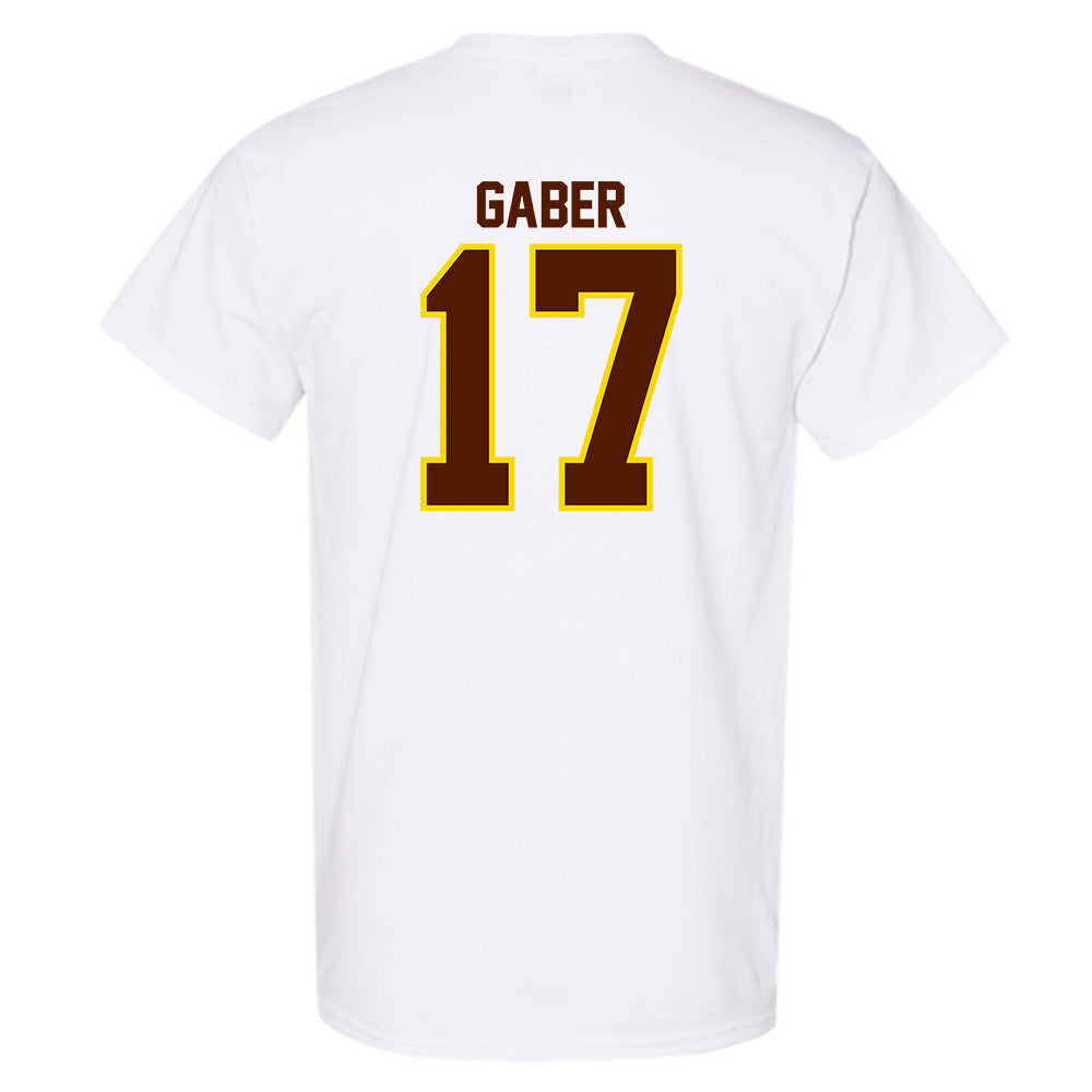 Western Michigan - NCAA Baseball : Reese Gaber - Classic Shersey T-Shirt-1