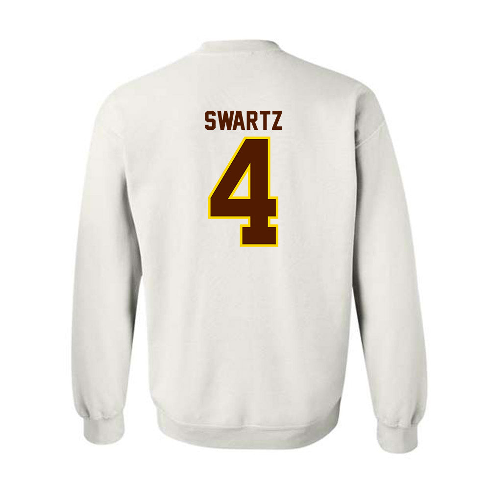 Western Michigan - NCAA Men's Basketball : Brady Swartz - Classic Shersey Crewneck Sweatshirt-1