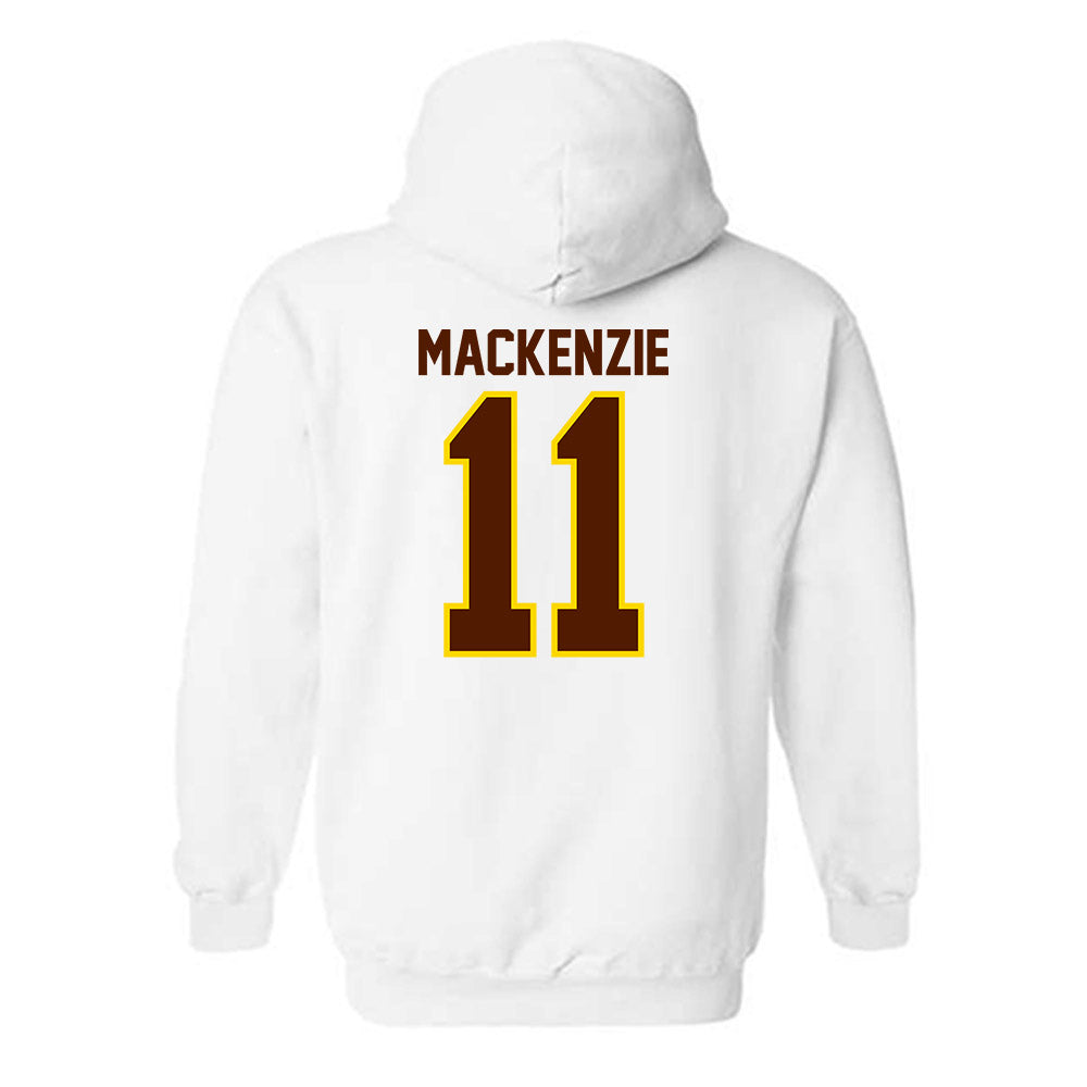 Western Michigan - NCAA Men's Ice Hockey : Tyler MacKenzie - Classic Shersey Hooded Sweatshirt-1