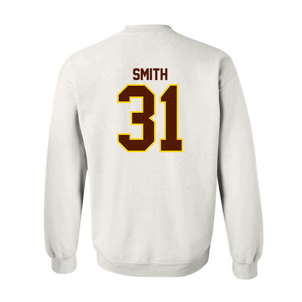 Western Michigan - NCAA Football : Hunter Smith - Classic Shersey Crewneck Sweatshirt-1