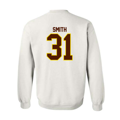 Western Michigan - NCAA Football : Hunter Smith - Classic Shersey Crewneck Sweatshirt-1