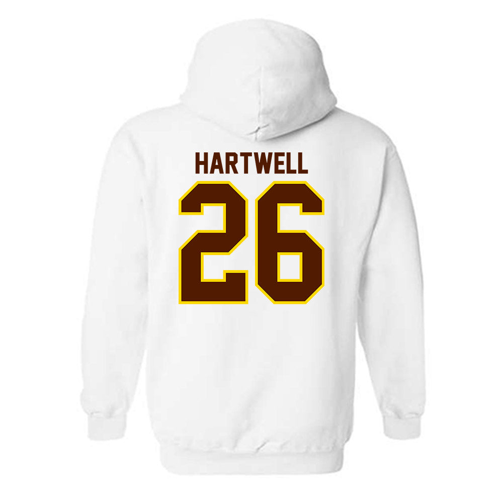 Western Michigan - NCAA Football : Tre' Hartwell - Classic Shersey Hooded Sweatshirt-1
