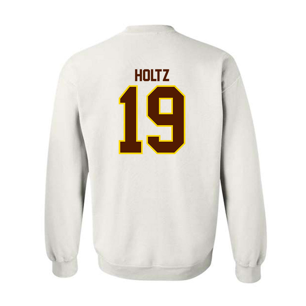 Western Michigan - NCAA Football : Vance Holtz - Classic Shersey Crewneck Sweatshirt-1