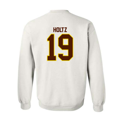 Western Michigan - NCAA Football : Vance Holtz - Classic Shersey Crewneck Sweatshirt-1