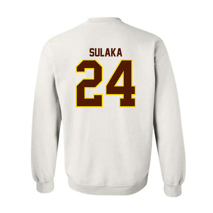 Western Michigan - NCAA Men's Basketball : Michael Sulaka - Classic Shersey Crewneck Sweatshirt-1