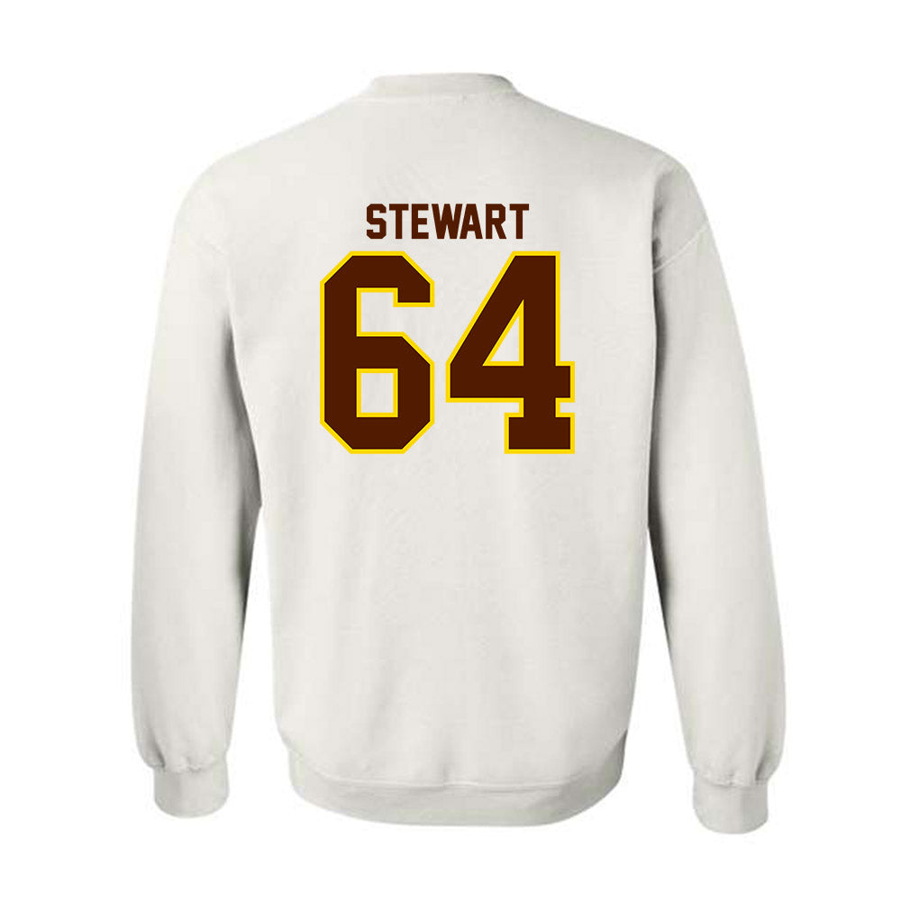 Western Michigan - NCAA Football : Race Stewart - Classic Shersey Crewneck Sweatshirt-1