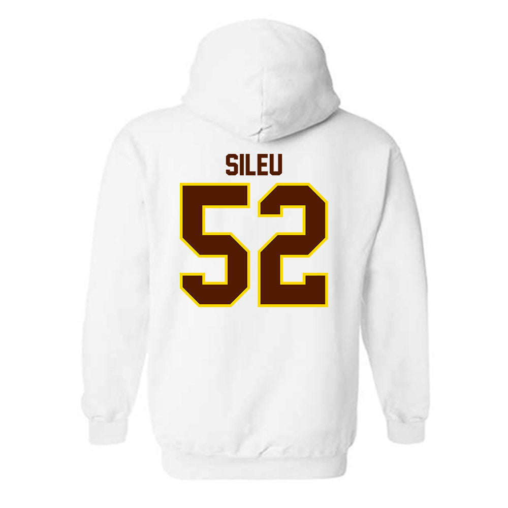 Western Michigan - NCAA Men's Basketball : Junior Sileu - Classic Shersey Hooded Sweatshirt-1
