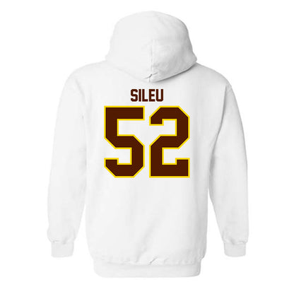 Western Michigan - NCAA Men's Basketball : Junior Sileu - Classic Shersey Hooded Sweatshirt-1
