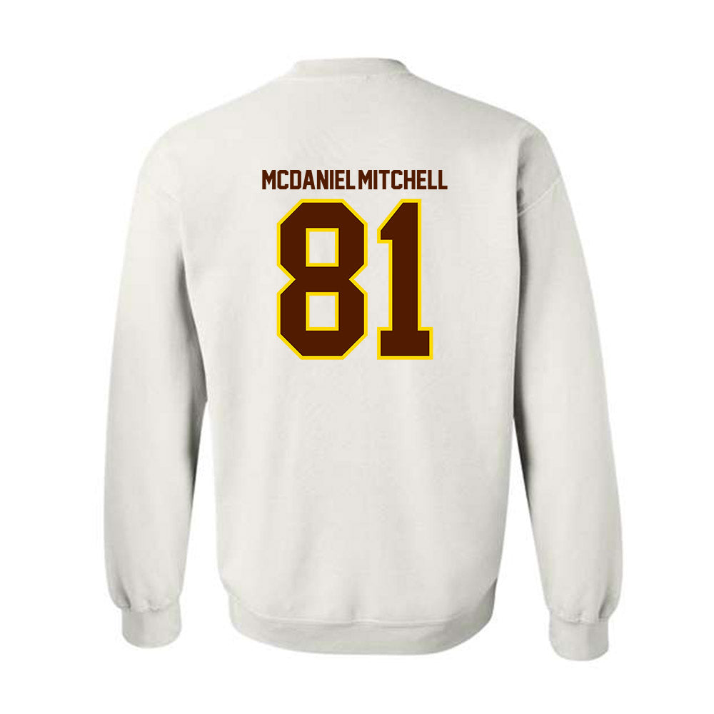 Western Michigan - NCAA Football : Earnest McDaniel-Mitchell - Classic Shersey Crewneck Sweatshirt-1