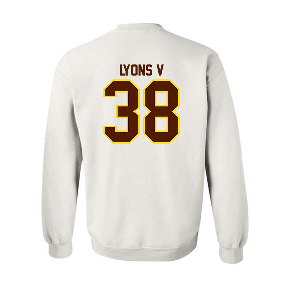 Western Michigan - NCAA Football : Spencer Lyons V - Classic Shersey Crewneck Sweatshirt-1