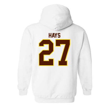 Western Michigan - NCAA Football : JR Hays - Classic Shersey Hooded Sweatshirt