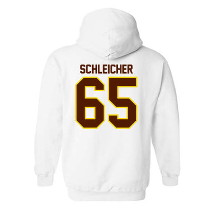 Western Michigan - NCAA Football : Jeremy Schleicher - Classic Shersey Hooded Sweatshirt-1