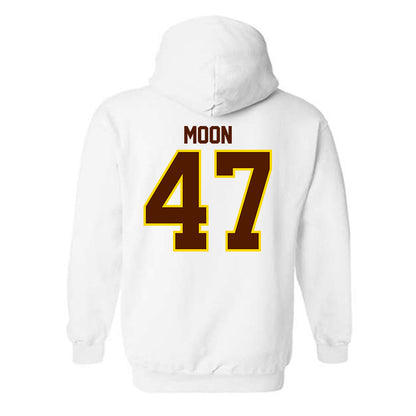 Western Michigan - NCAA Football : Domanick Moon - Classic Shersey Hooded Sweatshirt-1