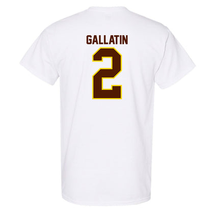 Western Michigan - NCAA Men's Ice Hockey : Grady Gallatin - Classic Shersey T-Shirt-1
