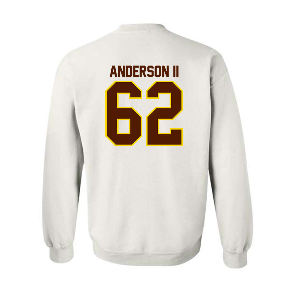 Western Michigan - NCAA Football : Raheem Anderson II - Classic Shersey Crewneck Sweatshirt-1