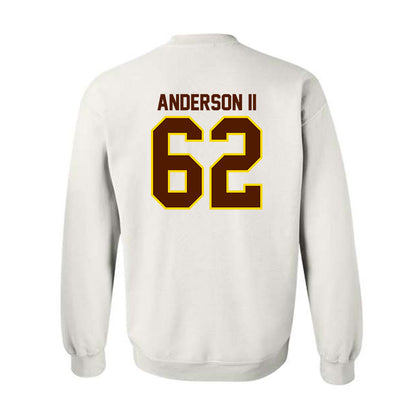 Western Michigan - NCAA Football : Raheem Anderson II - Classic Shersey Crewneck Sweatshirt-1