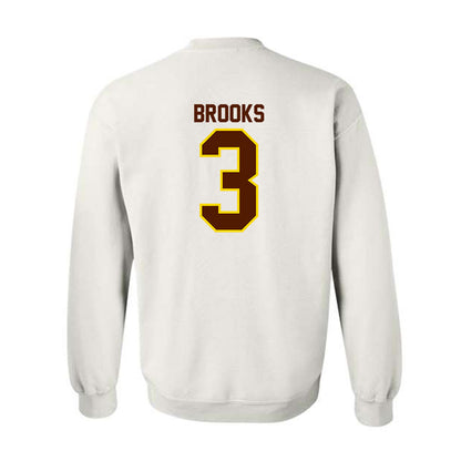 Western Michigan - NCAA Football : Baylin Brooks - Classic Shersey Crewneck Sweatshirt-1