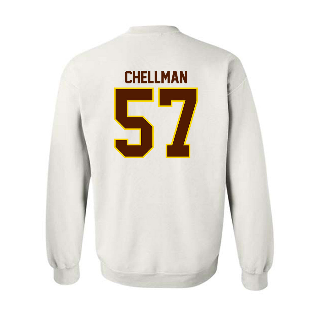 Western Michigan - NCAA Football : Jake Chellman - Classic Shersey Crewneck Sweatshirt-1