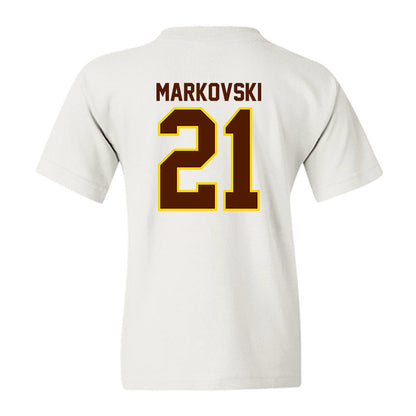 Western Michigan - NCAA Men's Soccer : Alek Markovski - Classic Shersey Youth T-Shirt-1