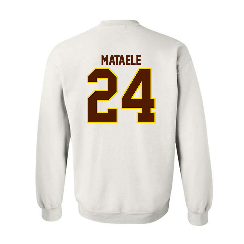 Western Michigan - NCAA Football : Ofa Mataele - Classic Shersey Crewneck Sweatshirt-1