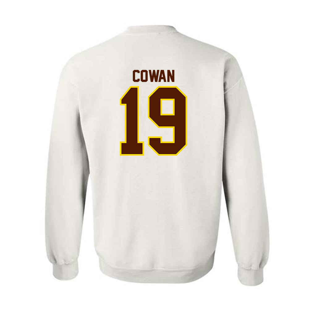 Western Michigan - NCAA Men's Ice Hockey : Bobby Cowan - Classic Shersey Crewneck Sweatshirt-1