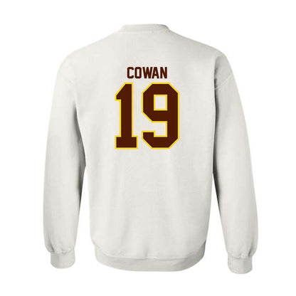Western Michigan - NCAA Men's Ice Hockey : Bobby Cowan - Classic Shersey Crewneck Sweatshirt-1