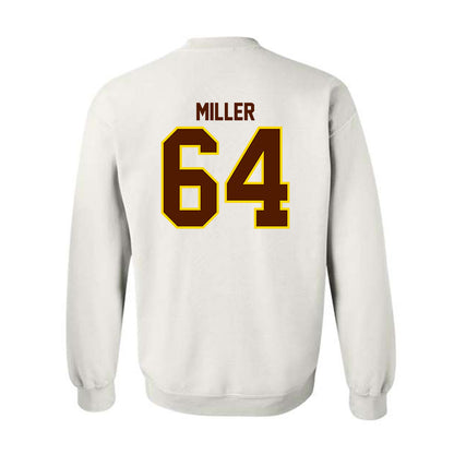 Western Michigan - NCAA Football : Nolan Miller - Classic Shersey Crewneck Sweatshirt-1