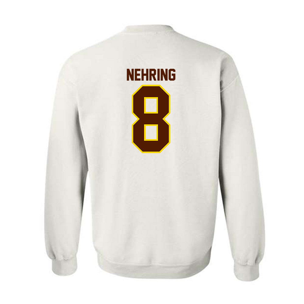 Western Michigan - NCAA Men's Ice Hockey : Zach Nehring - Classic Shersey Crewneck Sweatshirt-1