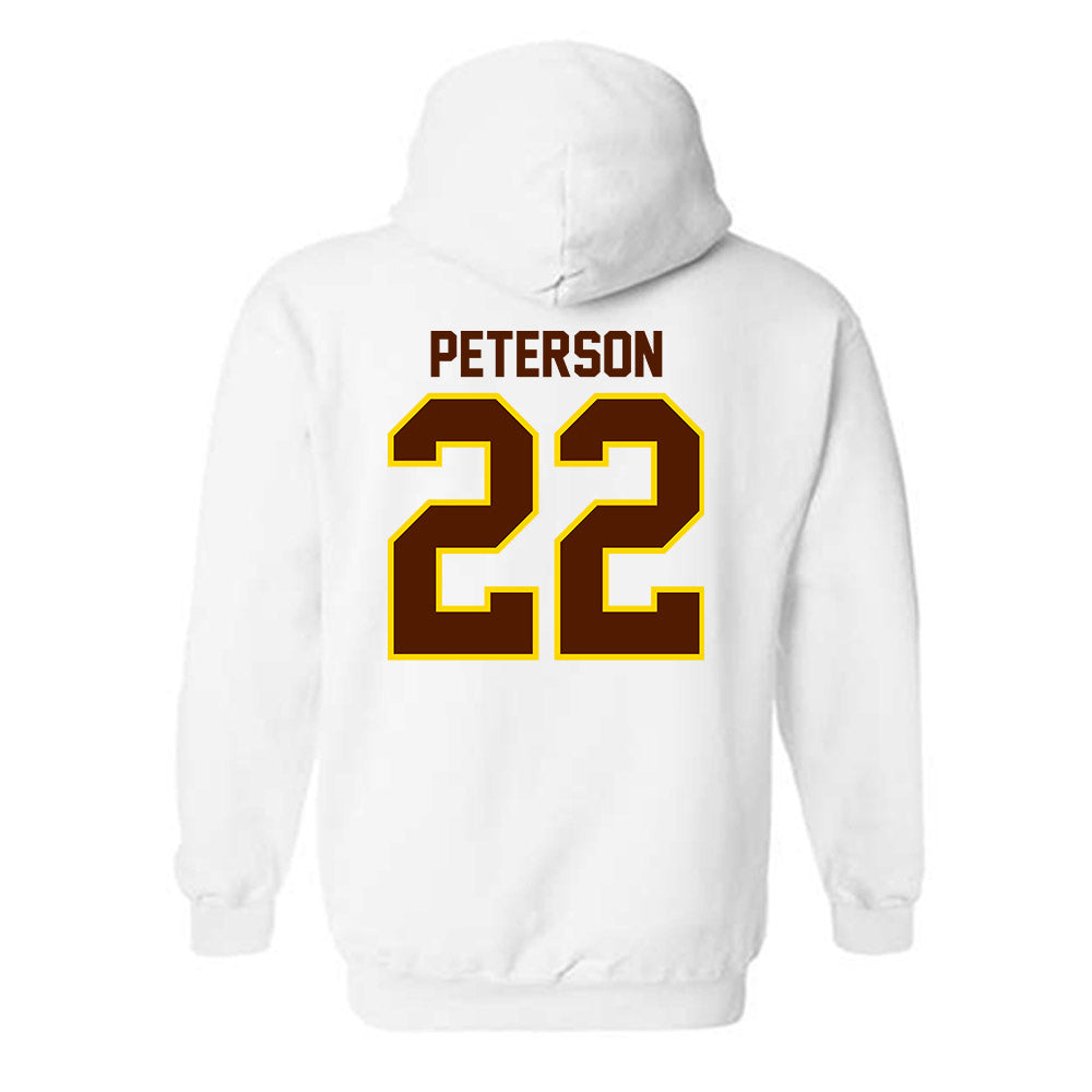 Western Michigan - NCAA Men's Basketball : Declan Peterson - Classic Shersey Hooded Sweatshirt-1