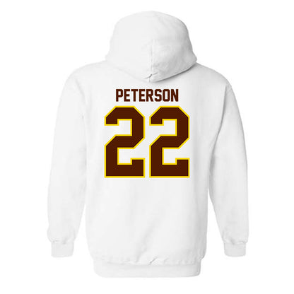 Western Michigan - NCAA Men's Basketball : Declan Peterson - Classic Shersey Hooded Sweatshirt-1