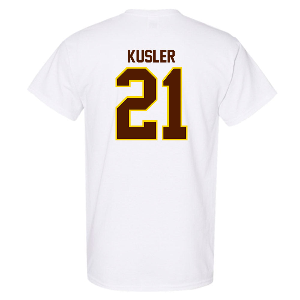 Western Michigan - NCAA Men's Ice Hockey : Ryan Kusler - Classic Shersey T-Shirt-1