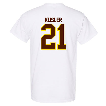 Western Michigan - NCAA Men's Ice Hockey : Ryan Kusler - Classic Shersey T-Shirt-1