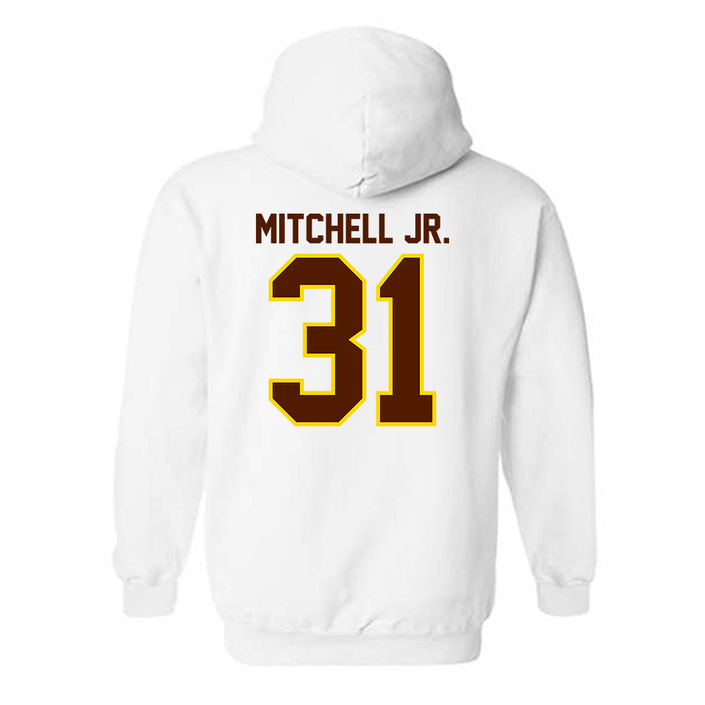 Western Michigan - NCAA Football : Carlos Mitchell Jr. - Classic Shersey Hooded Sweatshirt-1