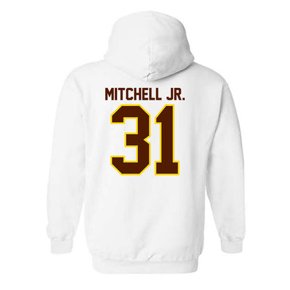 Western Michigan - NCAA Football : Carlos Mitchell Jr. - Classic Shersey Hooded Sweatshirt-1