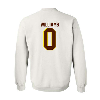 Western Michigan - NCAA Football : Talique Williams - Classic Shersey Crewneck Sweatshirt-1
