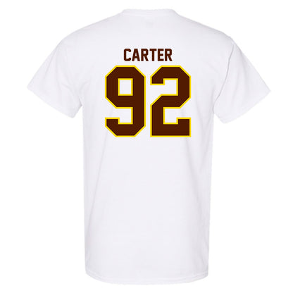 Western Michigan - NCAA Football : Gian Carter - Classic Shersey T-Shirt-1