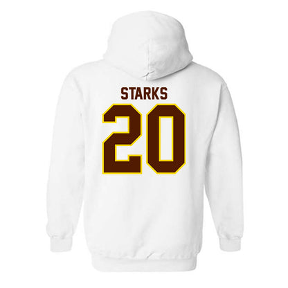 Western Michigan - NCAA Women's Basketball : Kailey Starks - Classic Shersey Hooded Sweatshirt-1