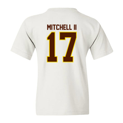 Western Michigan - NCAA Football : Jason Mitchell II - Classic Shersey Youth T-Shirt-1